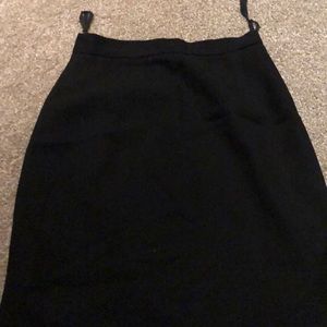 Black skirt